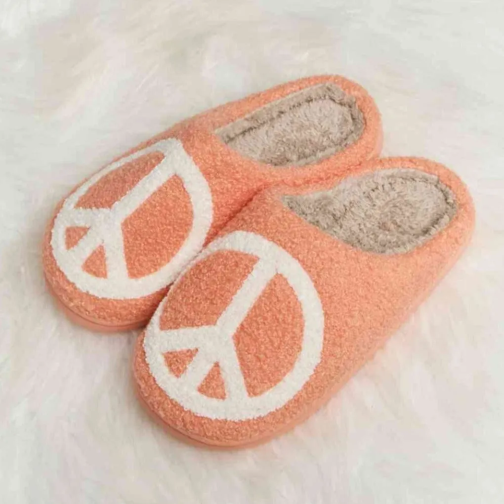 Comfy Cozy Plush Slide Slippers