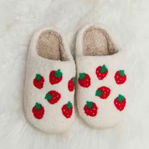 Comfy Cozy Plush Slide Slippers