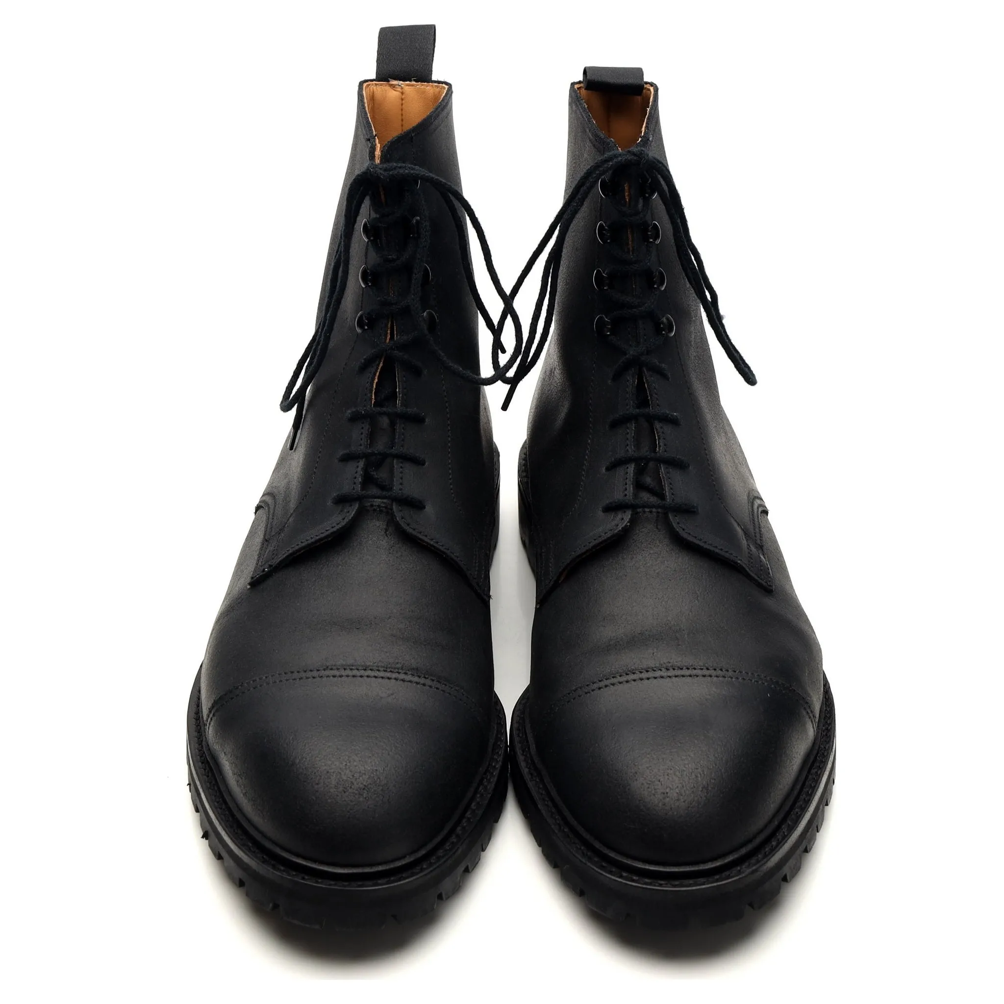 'Coniston' Black Rough-Out Suede Boots UK 11 E