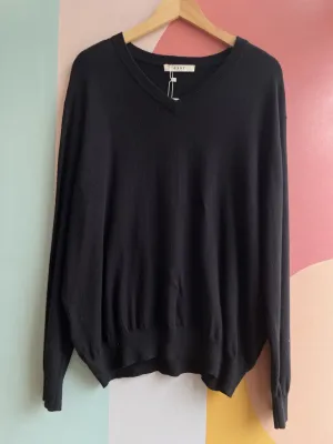 Cotton & Cashmere V Neck Sweater (Est. Retail ~$600. As found, light wear)