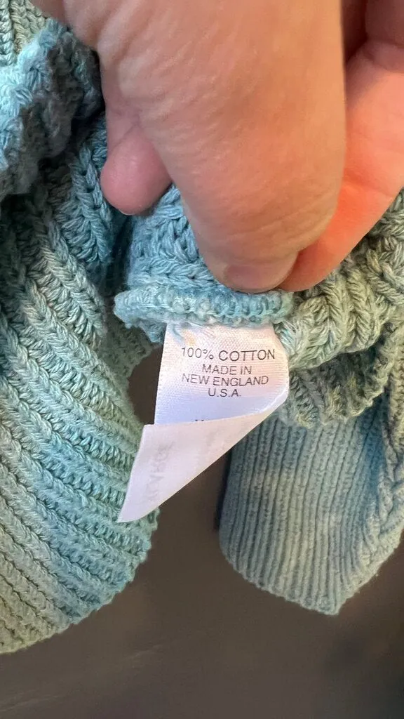 Cotton Ribbed Zip Sweater