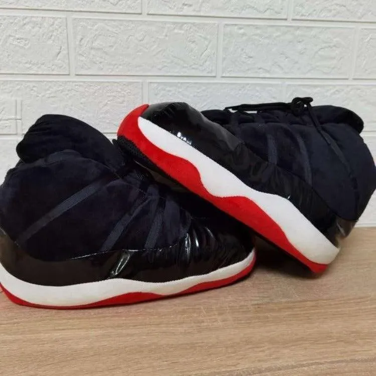 Cozy Comfortable Plush Sneakers – Soft & Stylish Indoor Slippers