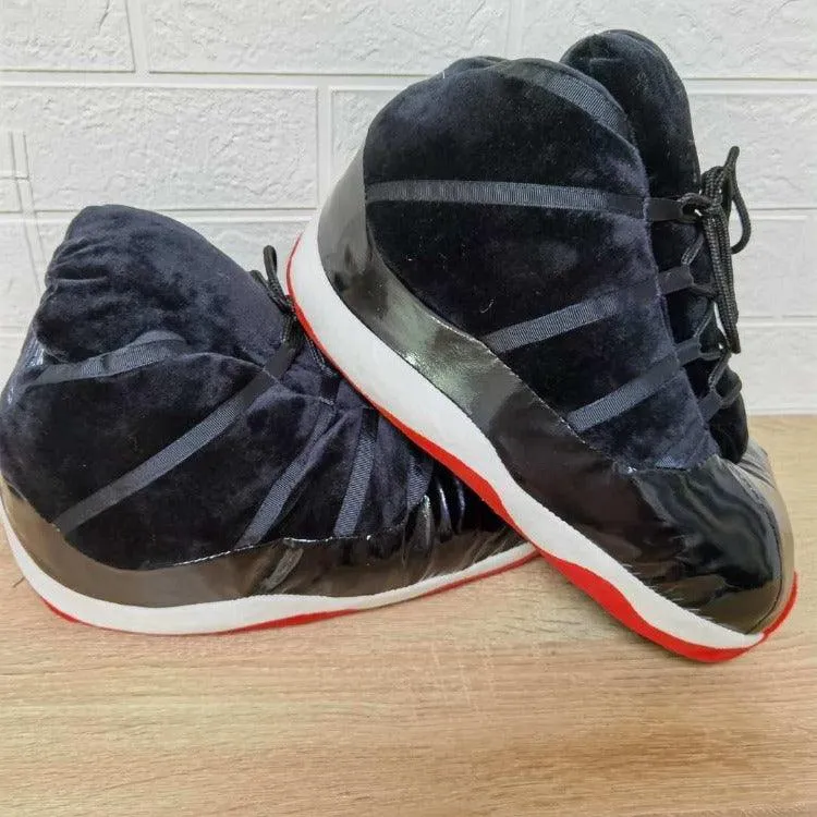 Cozy Comfortable Plush Sneakers – Soft & Stylish Indoor Slippers
