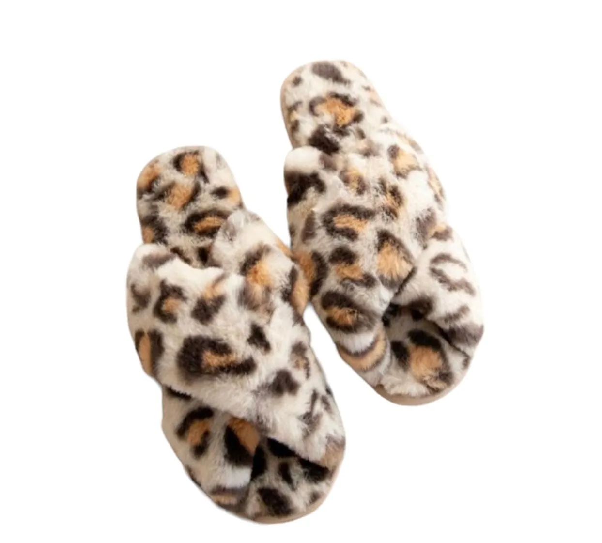 Cozy Leopard Slippers