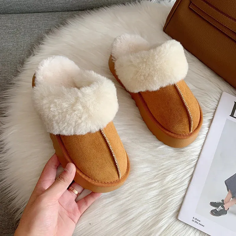 Cozy Platform Slippers