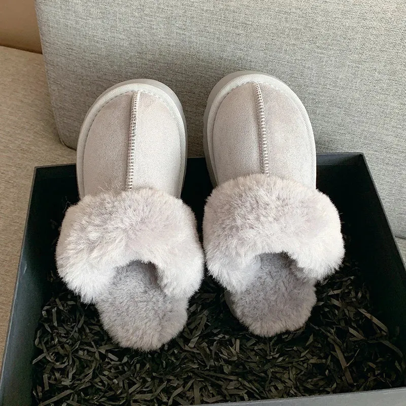 Cozy Platform Slippers