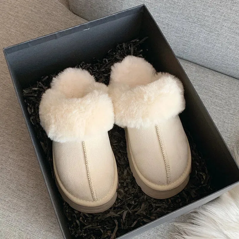 Cozy Platform Slippers