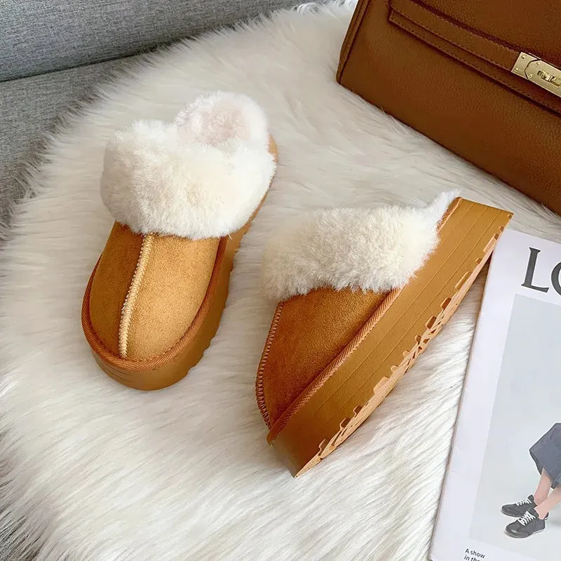 Cozy Platform Slippers