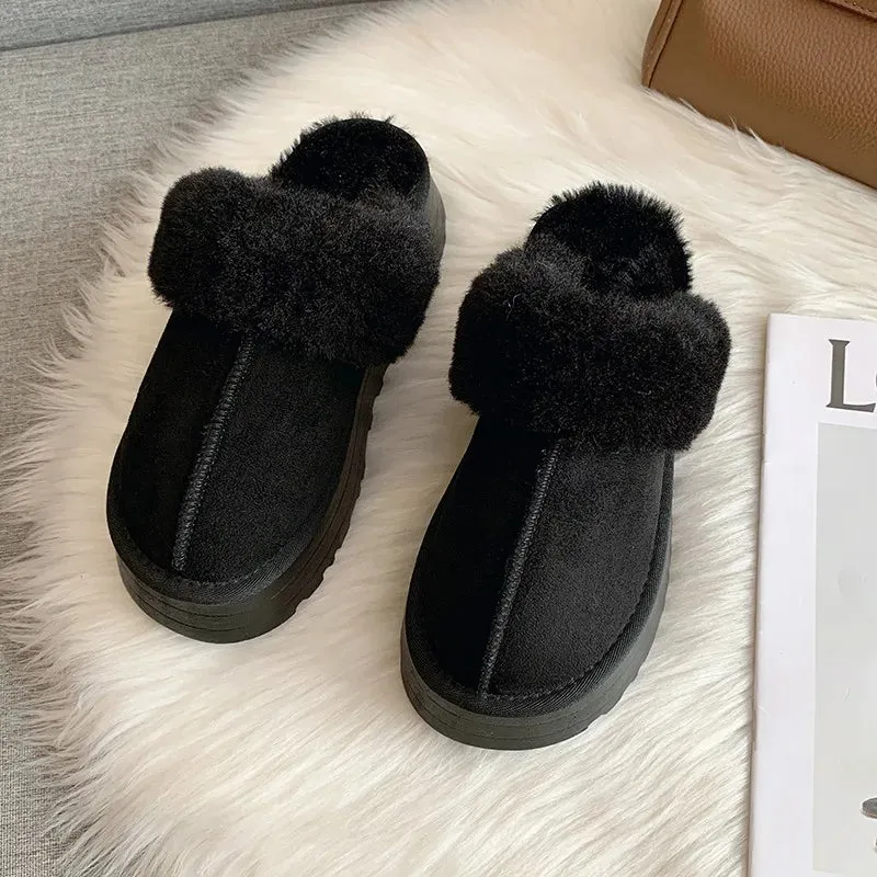 Cozy Platform Slippers