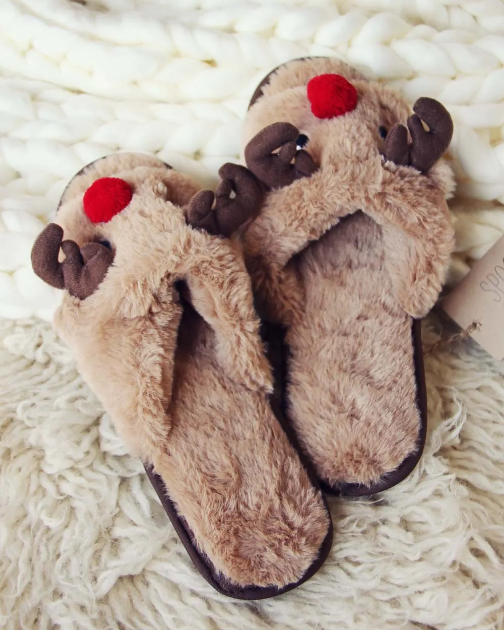 Dreamy Reindeer Slippers