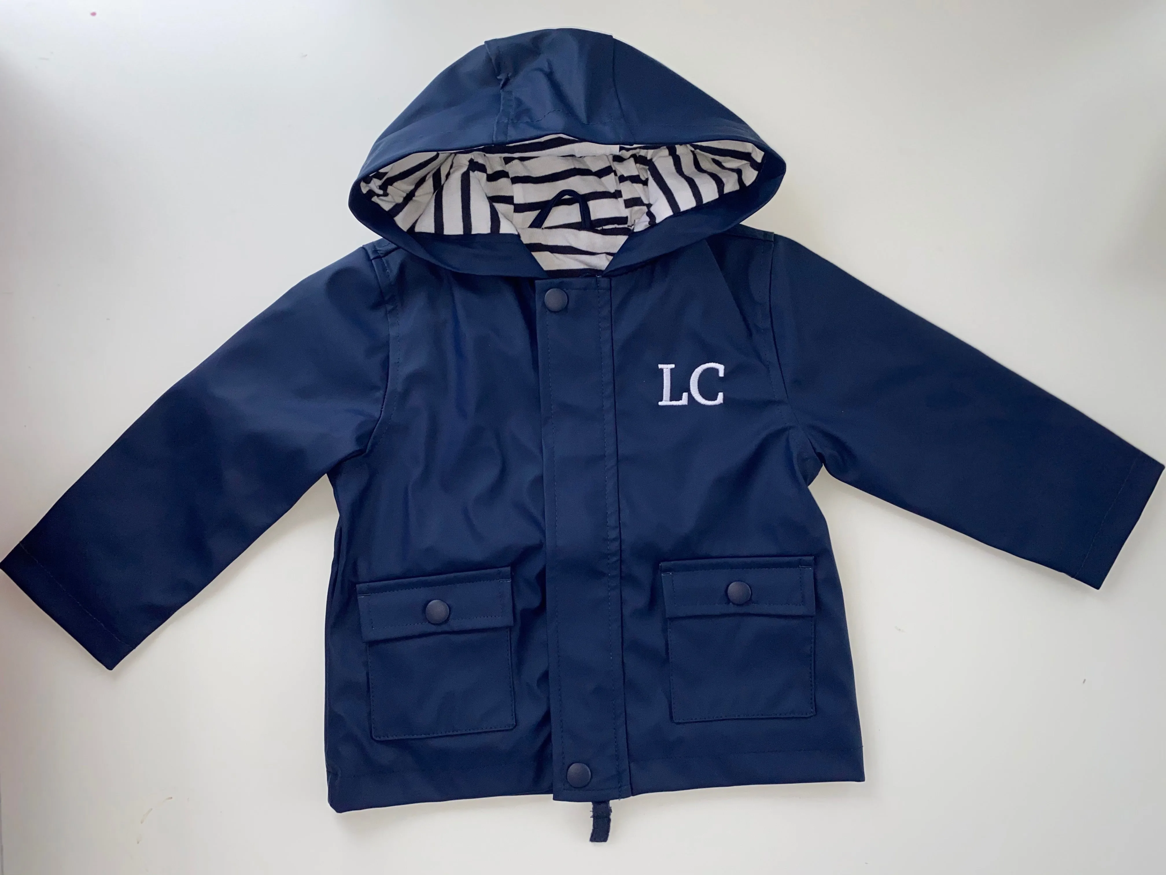 Embroidered Rain Jacket / Coat