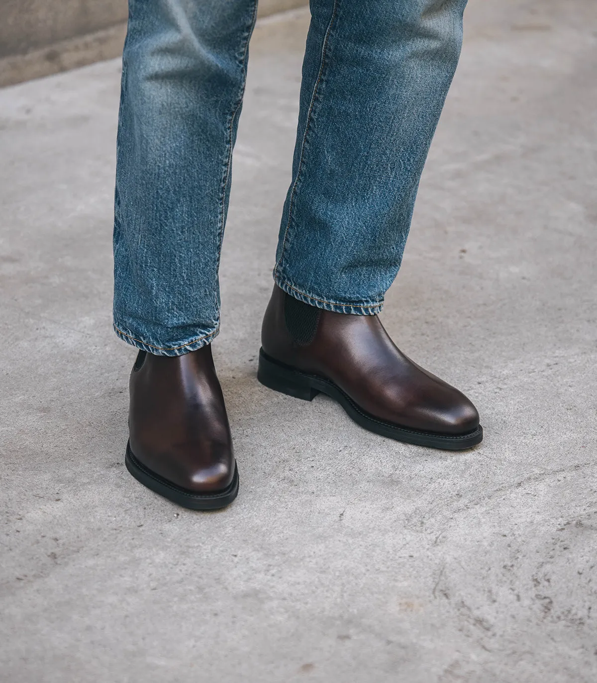 Emsworth Dark Brown Calf