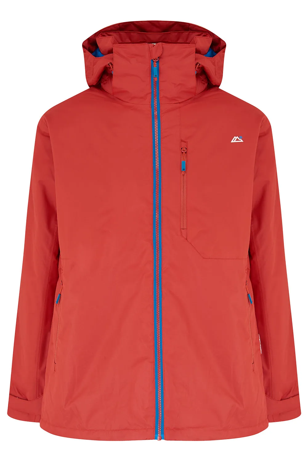 Endurance Mens Waterproof Coat - Fiery Red