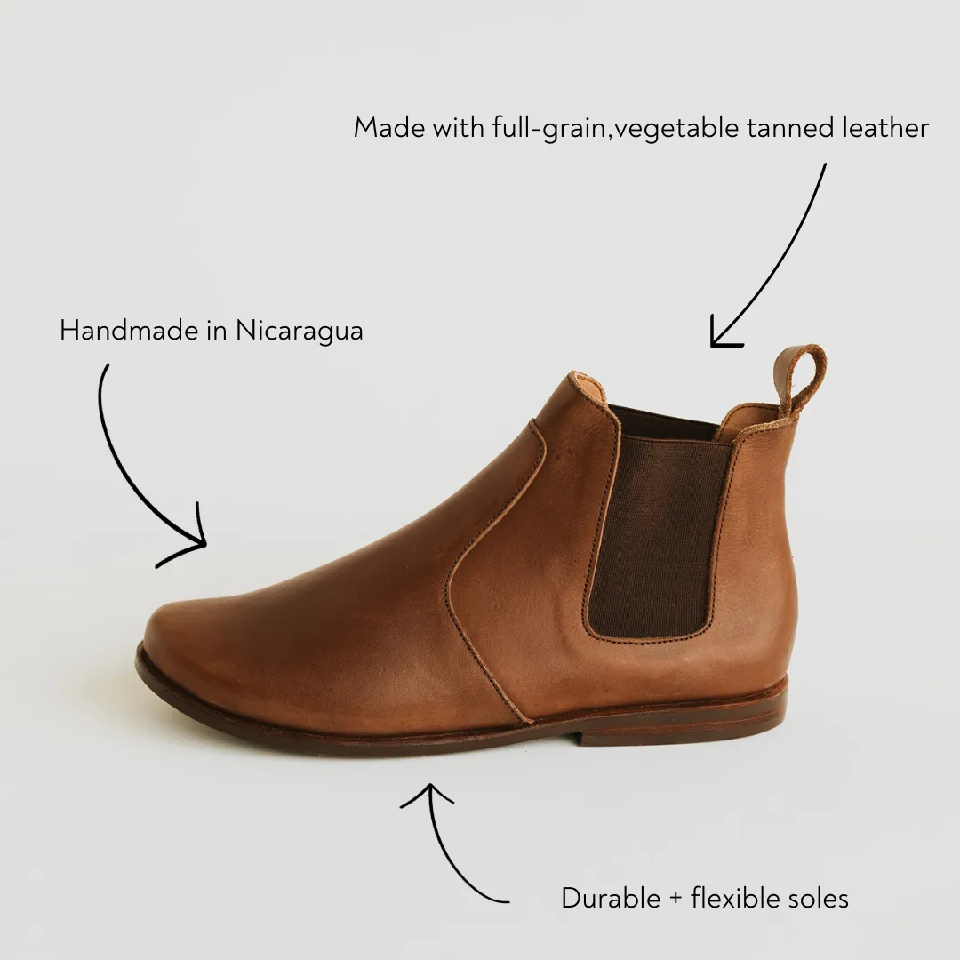 Espresso Viajero Chelsea Boot {Women's Leather Boots}