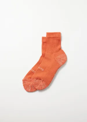 Everyday Pile Mini Crew Sock - L. Orange