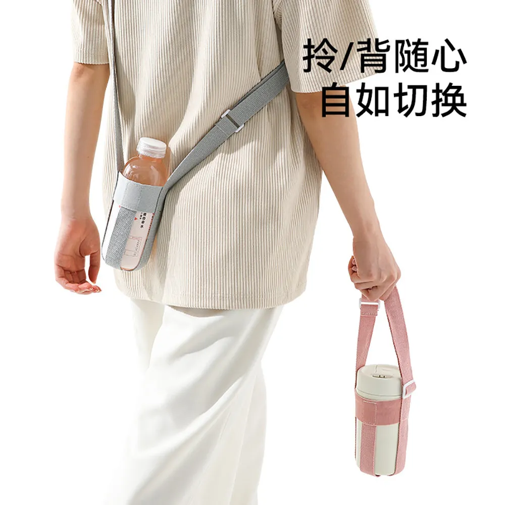 FaSoLa Portable Drink Bottle Strap - Grey