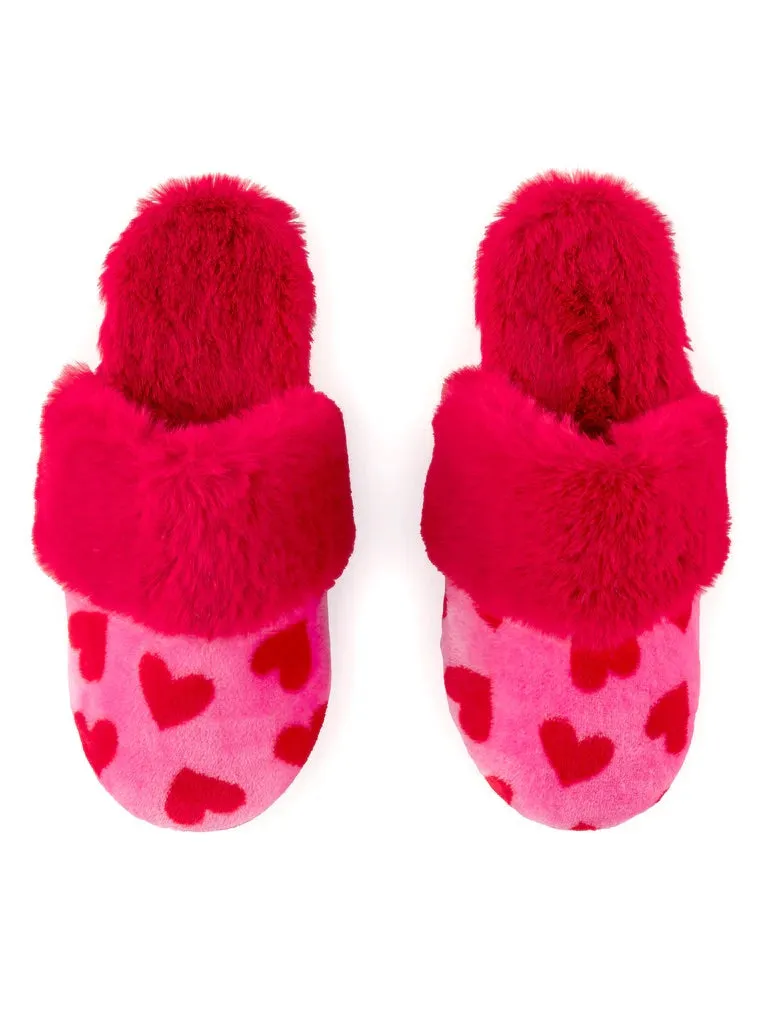FELICITY HEART SLIPPERS