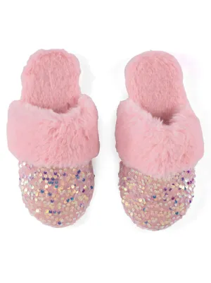 Fiesta Slippers- Pink
