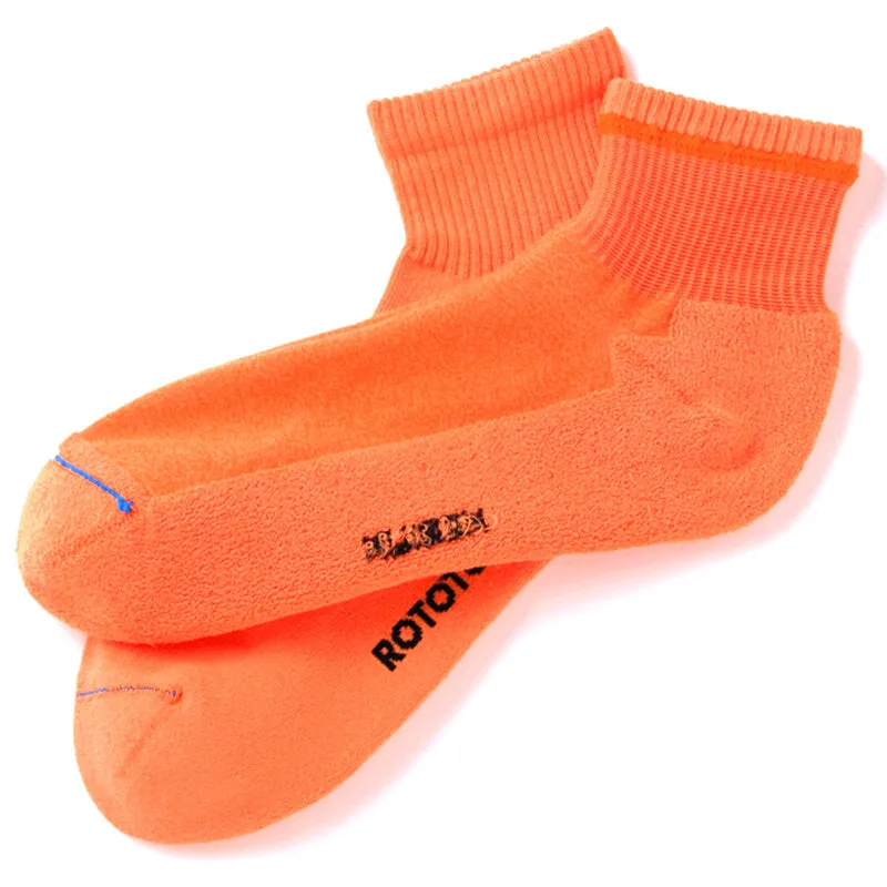 Fine Ankle Socks Organic Cotton - Orange