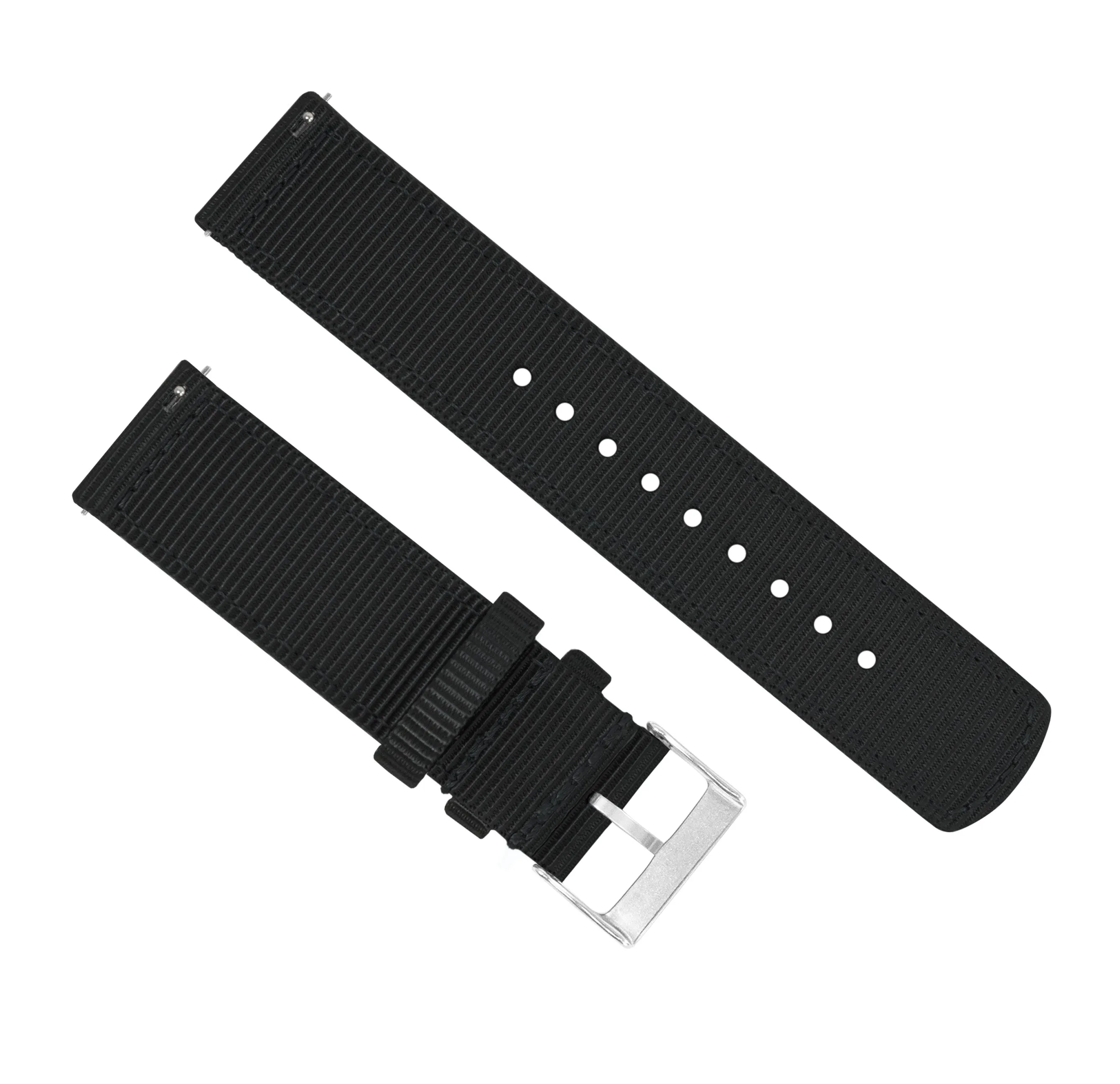 Fossil Gen 5 Two Piece NATO® style Black Watch Band