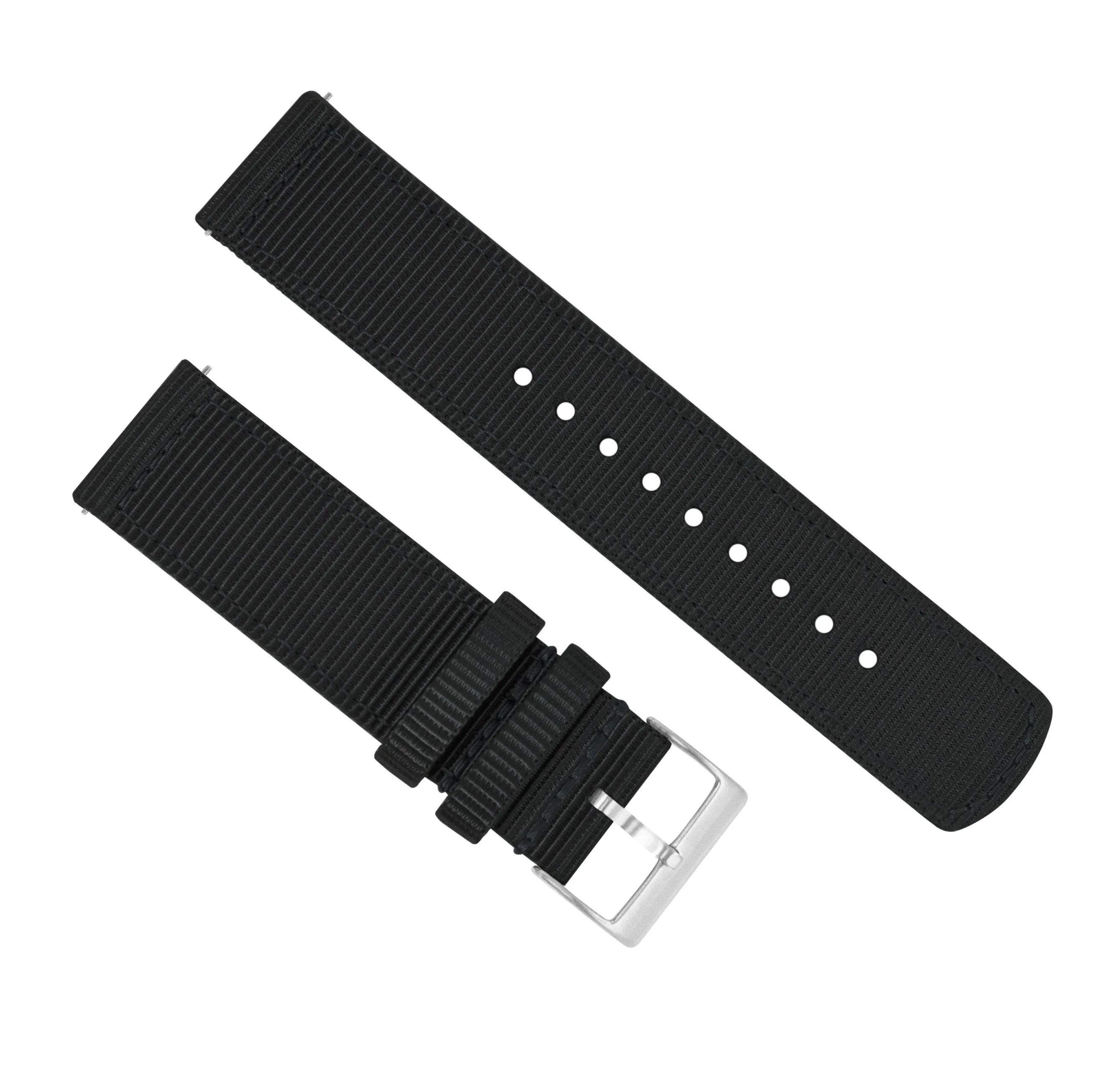 Fossil Gen 5 Two Piece NATO® style Black Watch Band