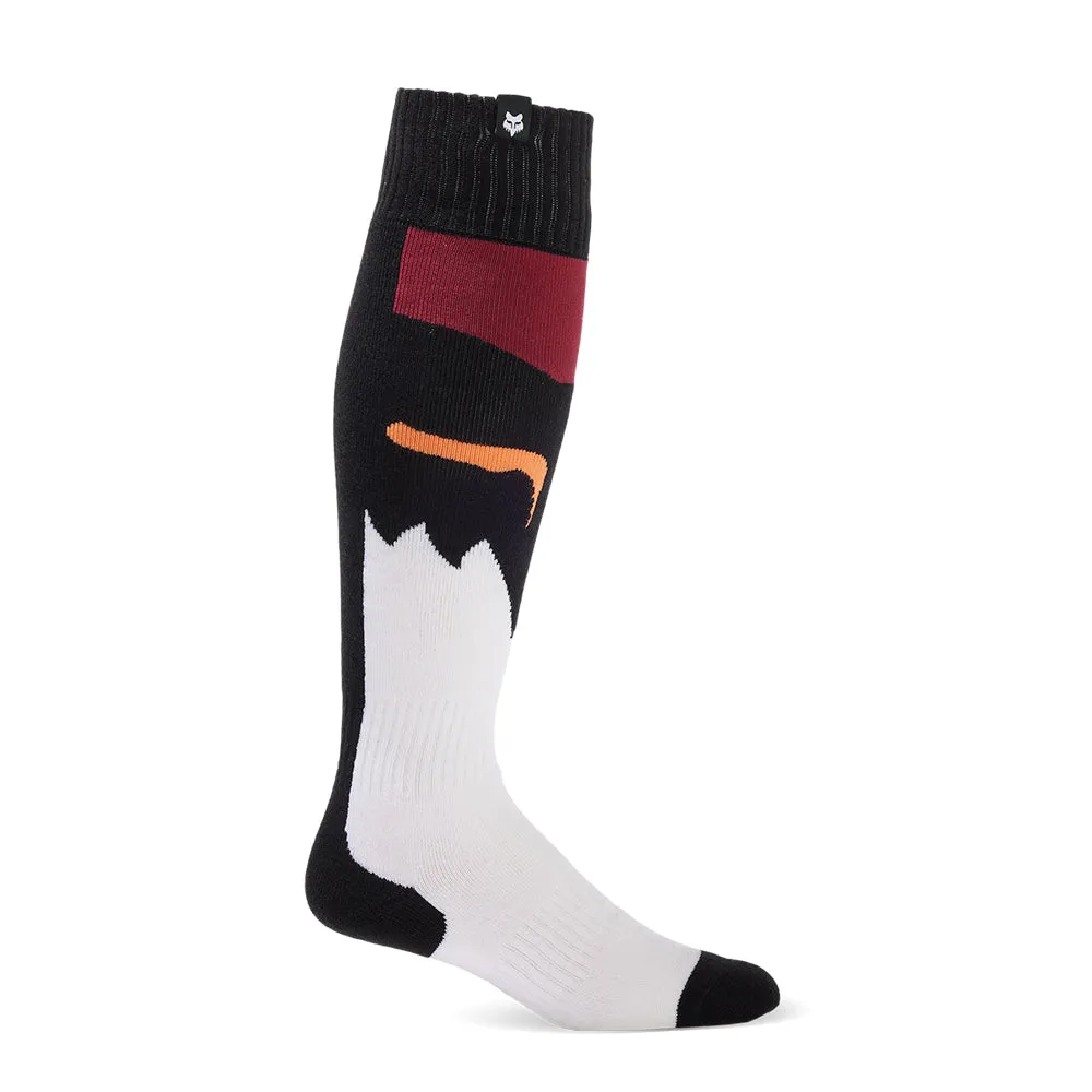 FOX 180 FLORA SOCKS [BLACK/WHITE]