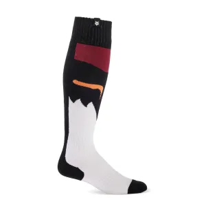 FOX 180 FLORA SOCKS [BLACK/WHITE]