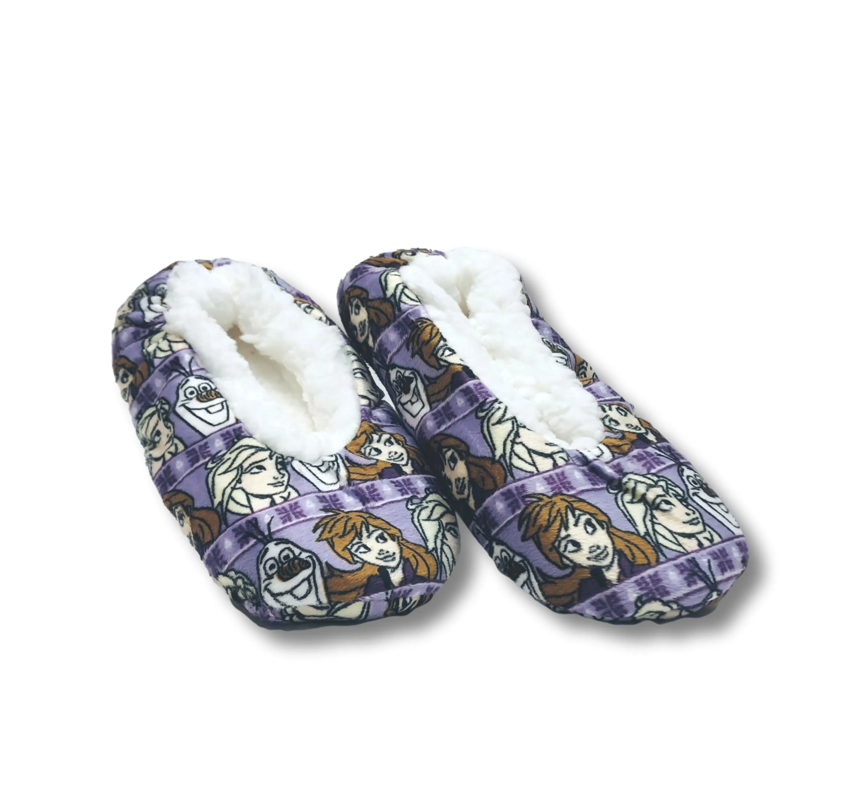 Frozen Girls Slippers Elsa Anna Fuzzy Slipper Socks for Kids