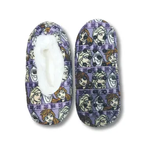 Frozen Girls Slippers Elsa Anna Fuzzy Slipper Socks for Kids