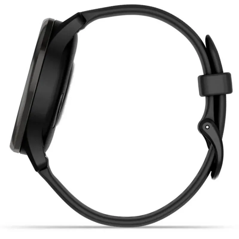 Garmin Vivomove Trend Hybrid Smartwatch, Slate Stainless Steel (010-02665-00)