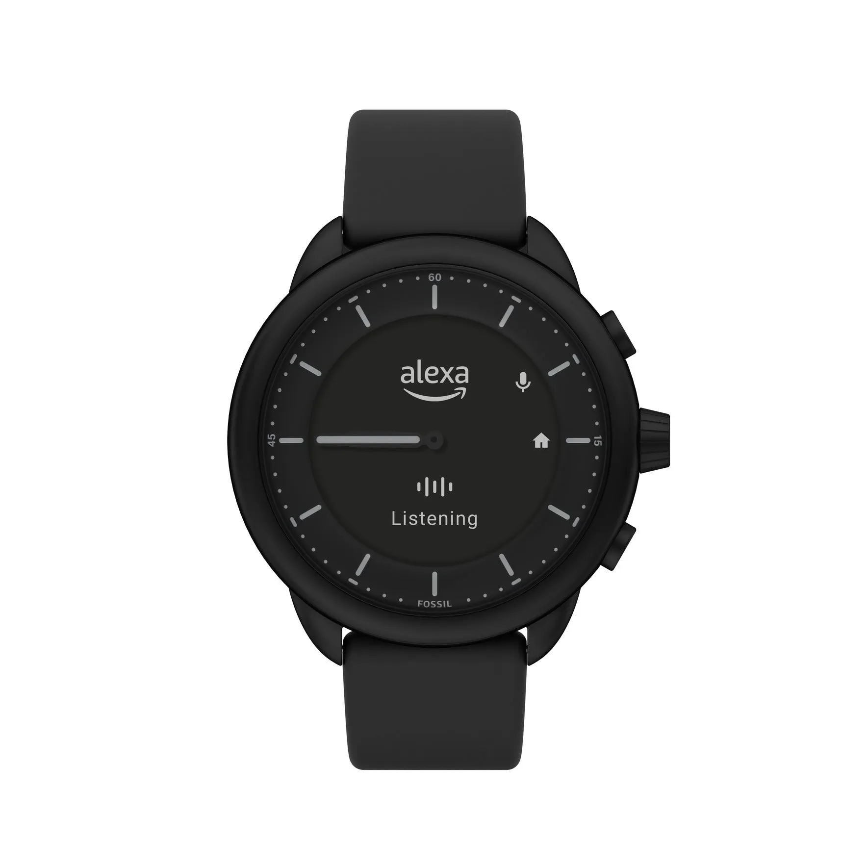 Gen 6 Wellness Edition Hybrid Smartwatch Black Silicone