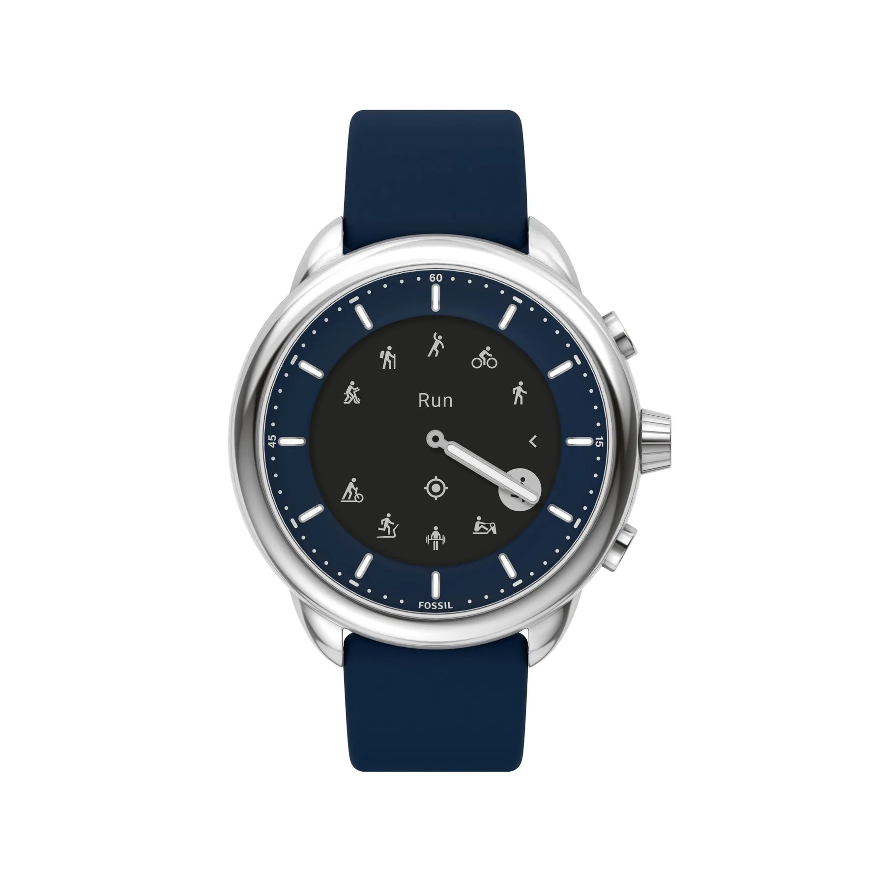 Gen 6 Wellness Edition Hybrid Smartwatch Navy Silicone