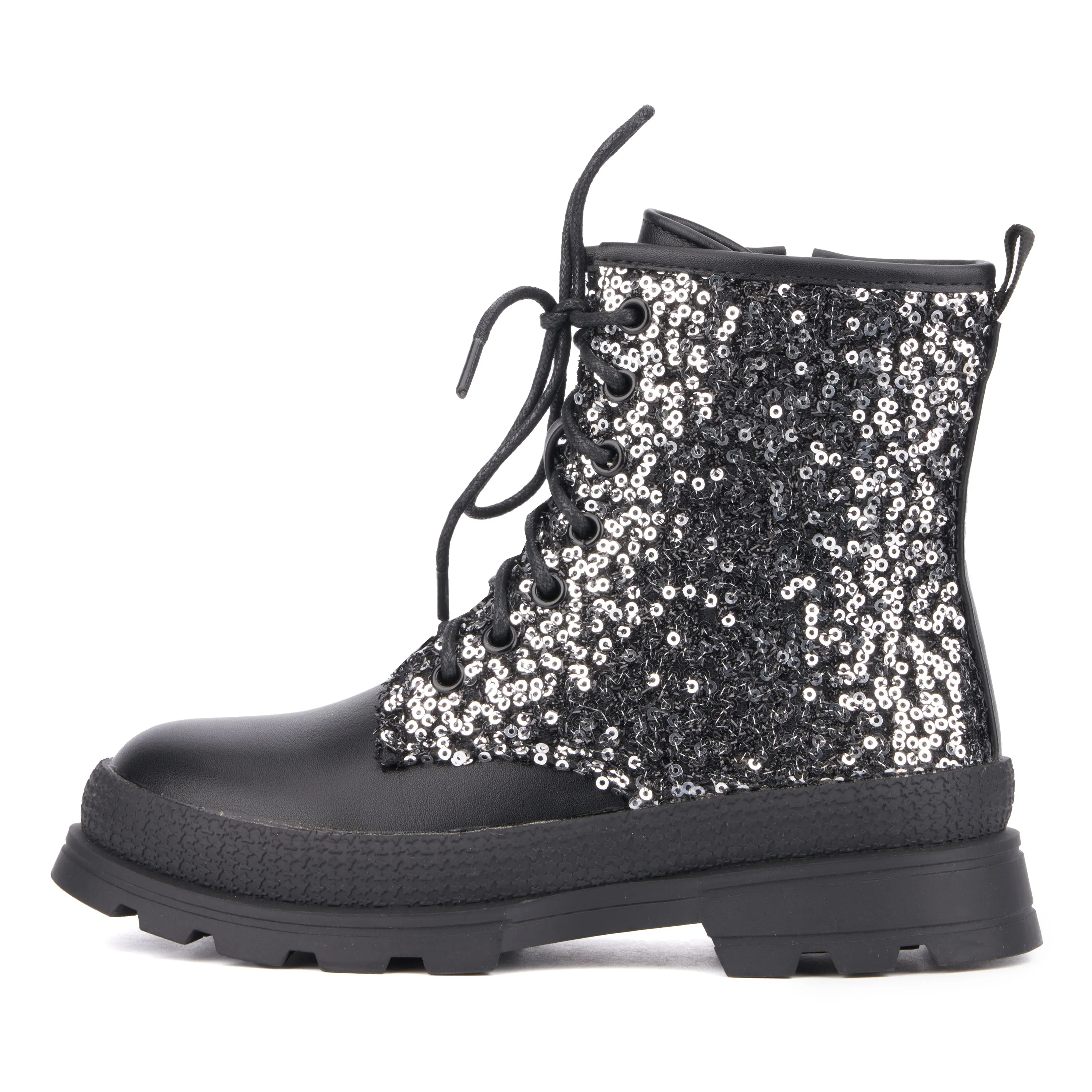 Girl's Galaxy Gal Combat Boots