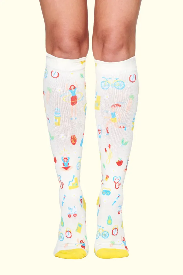 Goals Bamboo Compression Socks