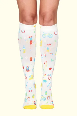Goals Bamboo Compression Socks