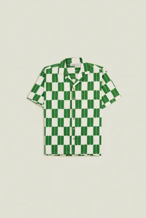 Green Tiles Shirt