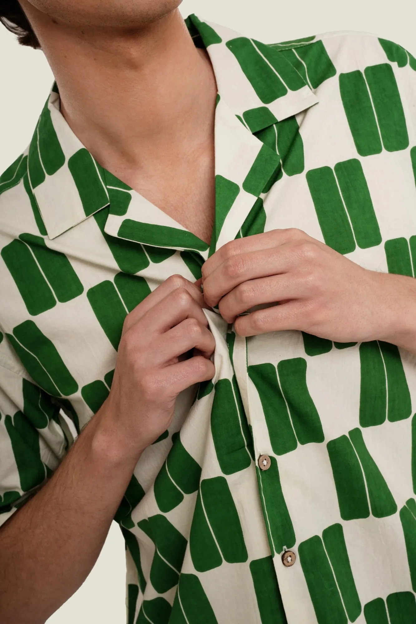 Green Tiles Shirt