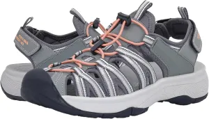 GRITION Women's Closed Toe Hiking Sandals - Waterproof & Lightweight