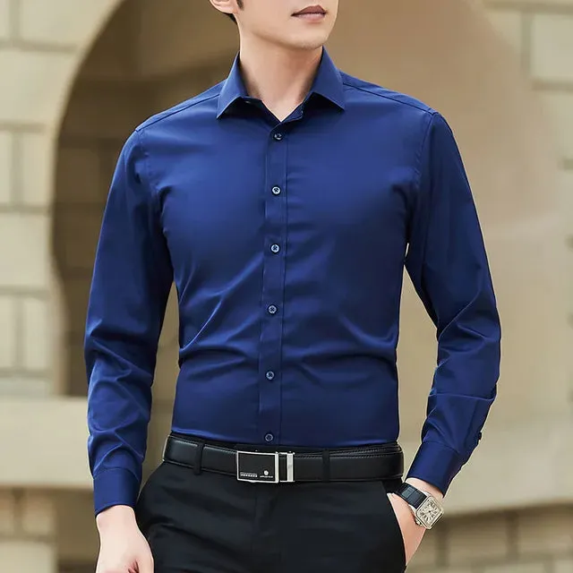 GroßStil Plus Size Business-Shirt in Weiß