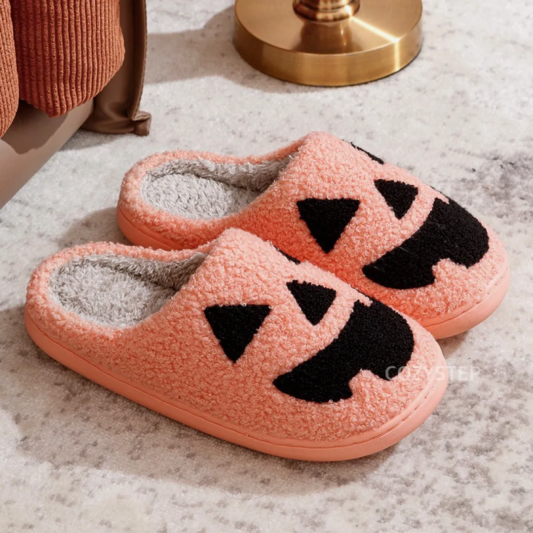 Halloween Pumpkin Slippers