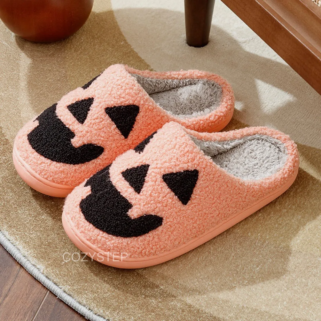 Halloween Pumpkin Slippers