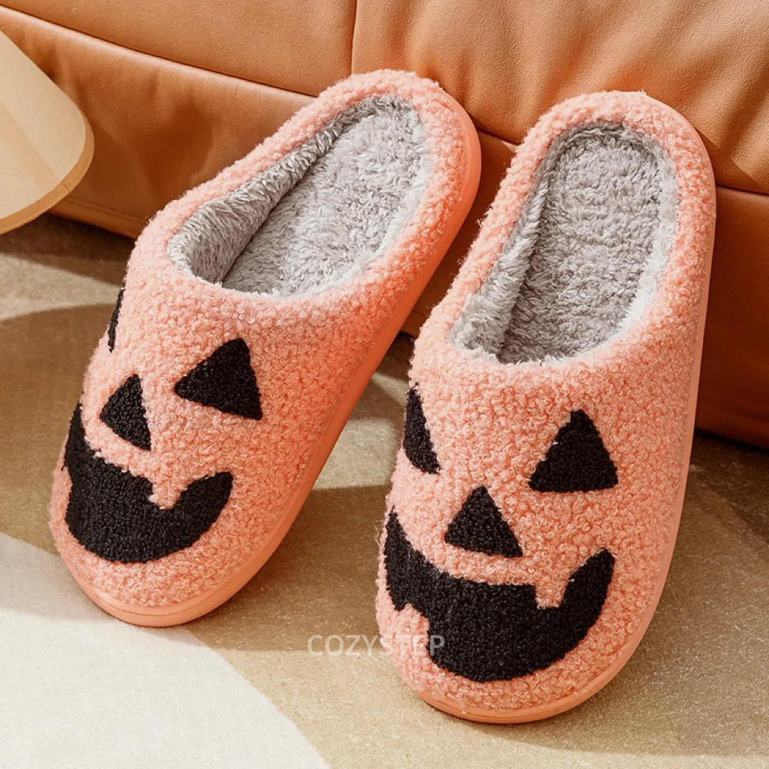 Halloween Pumpkin Slippers