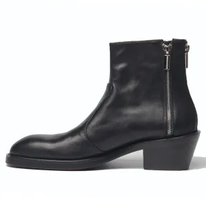 Handmade Cow Leather Suede Chelsea Boots for Men