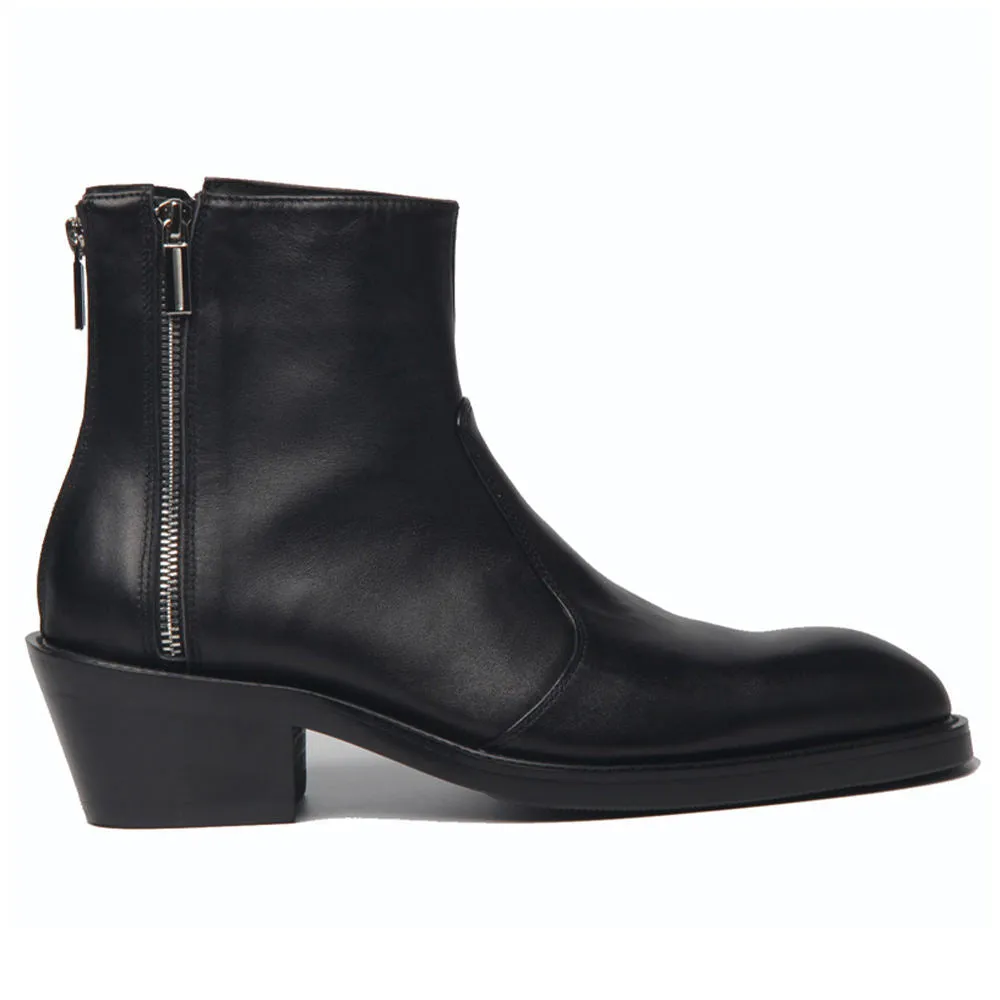 Handmade Cow Leather Suede Chelsea Boots for Men
