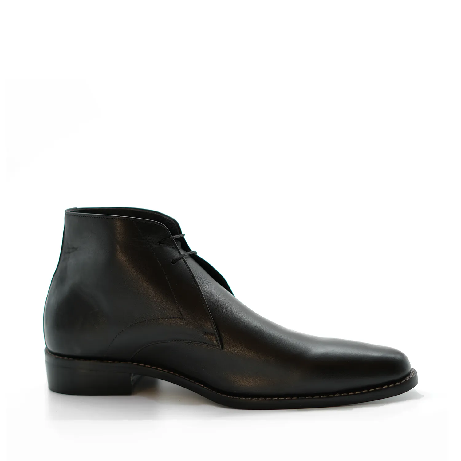 Handmade Full-Grain Leather Chukka Lace-Up Ankle Boots