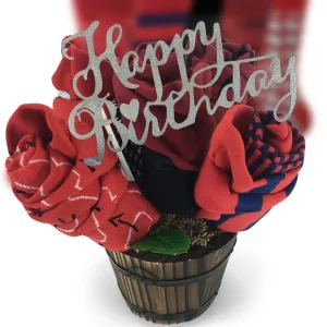 Happy Birthday Sock Bouquet-5 Pairs of Men Gift Socks-Birthday Greeting Message
