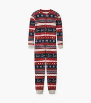 Hatley Pj's - Fair Isle Bunnies One Piece - 4