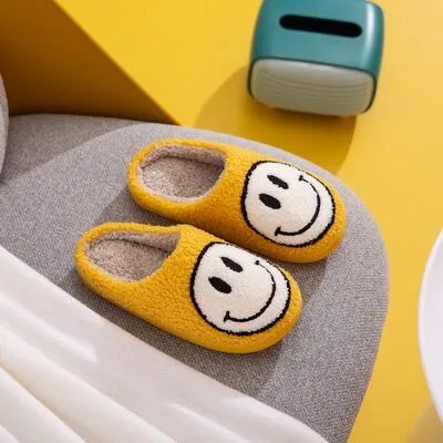Hazel Blues® |  Melody Smiley Face Slippers