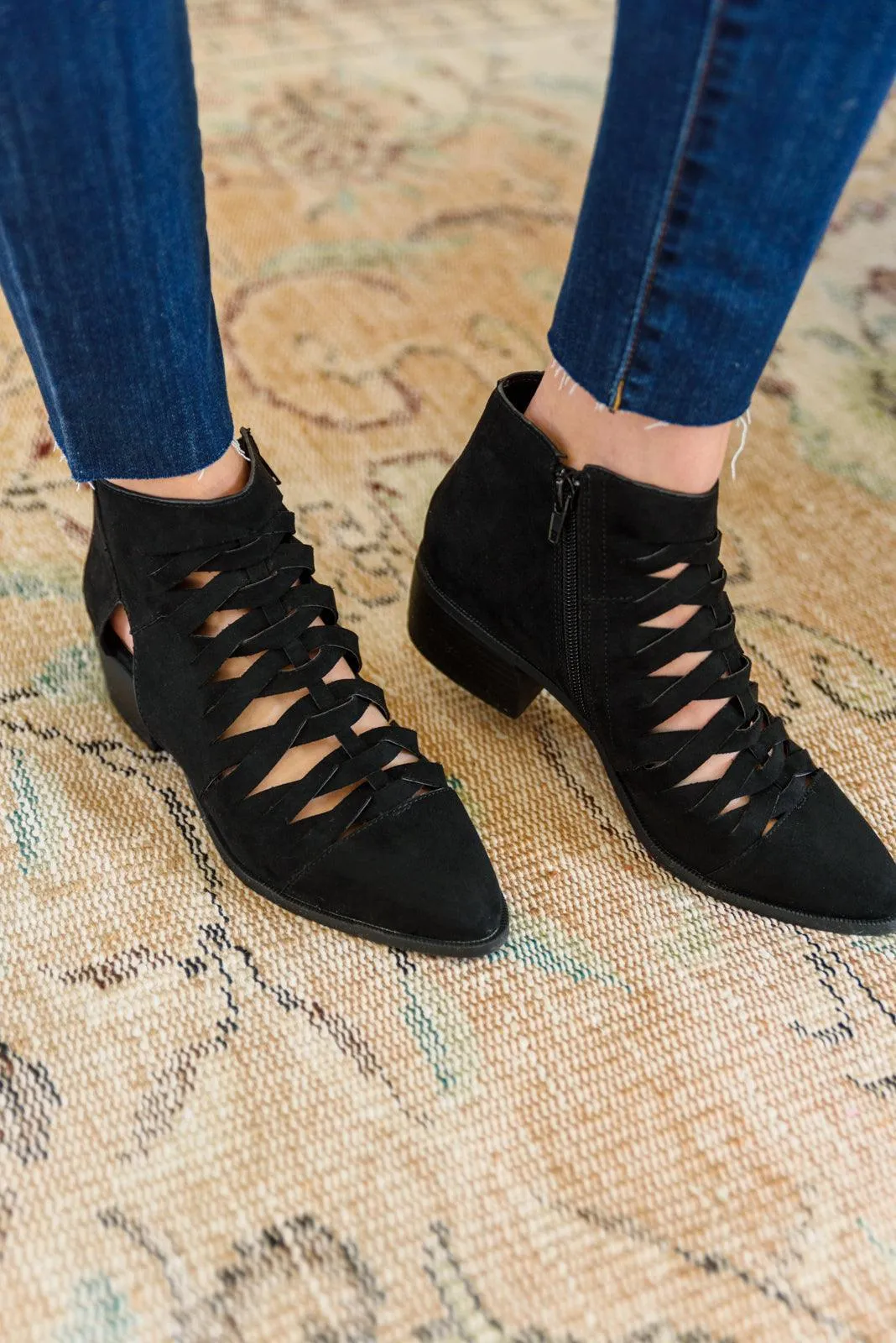 Hazel Blues® | Sadie Ankle Boots