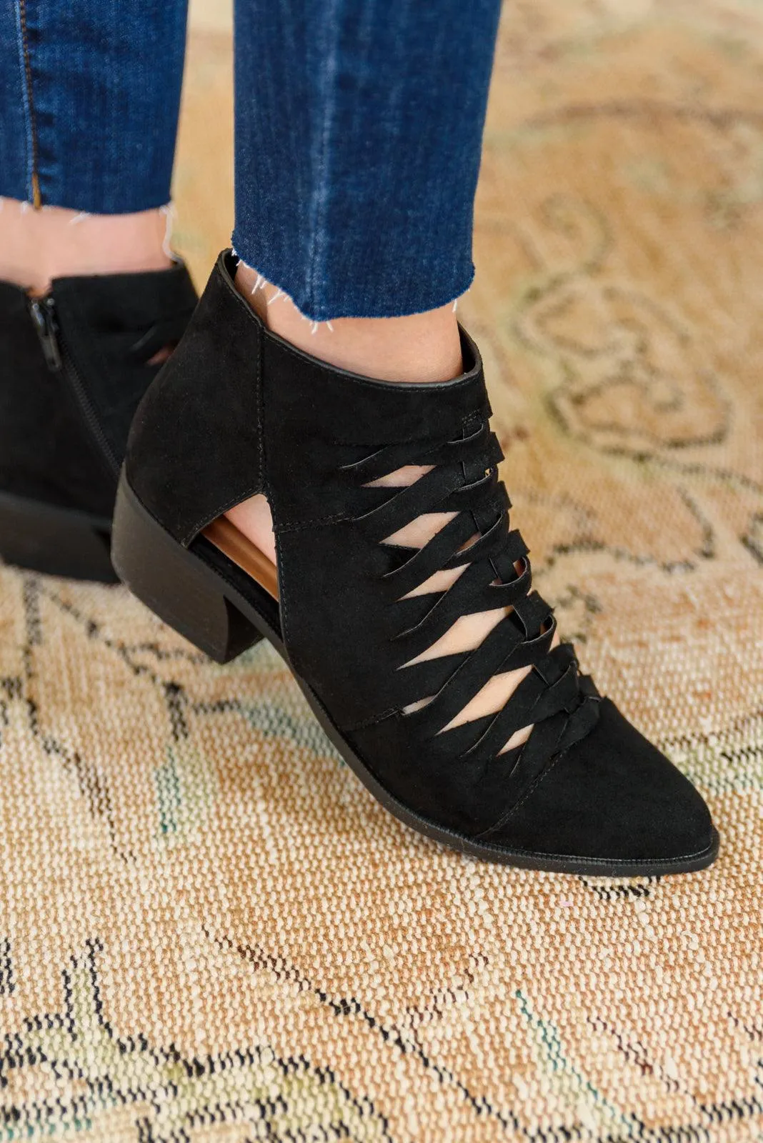 Hazel Blues® | Sadie Ankle Boots